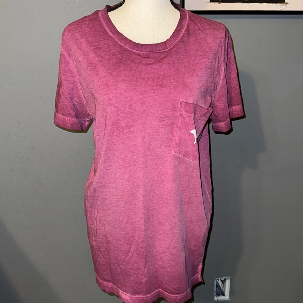 Pink oversized t-shirt